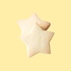 Xmas Shortbread Bulk Star Traditional 500g Bag